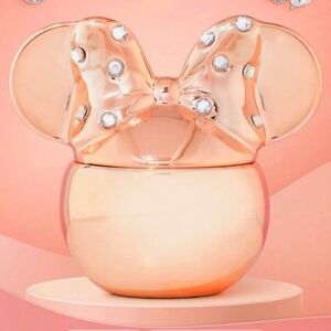 Disney Limited Edition Minnie Mouse Rose Gold Empty Candle Jar Only!🚫💍